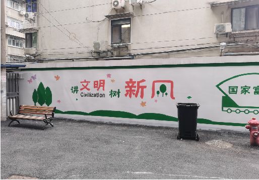 高邮社区墙绘